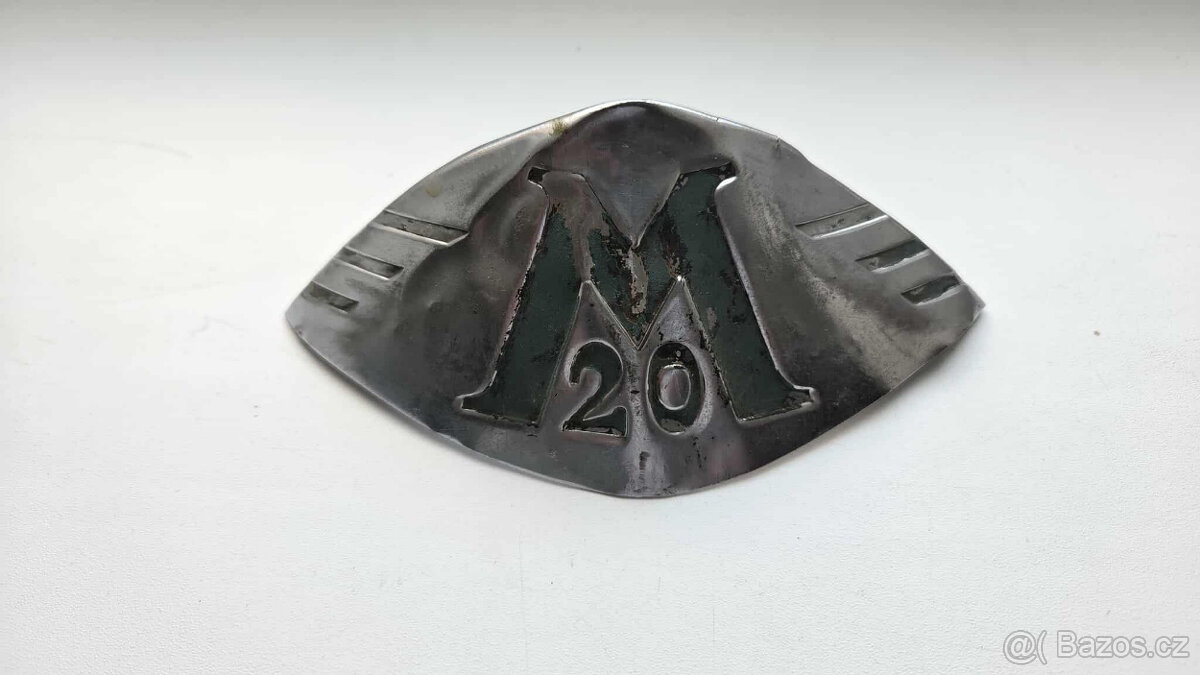 znak na masku GAZ M20 Poběda Pabeda