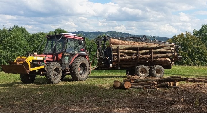 Zetor 7745 + vybyžečka