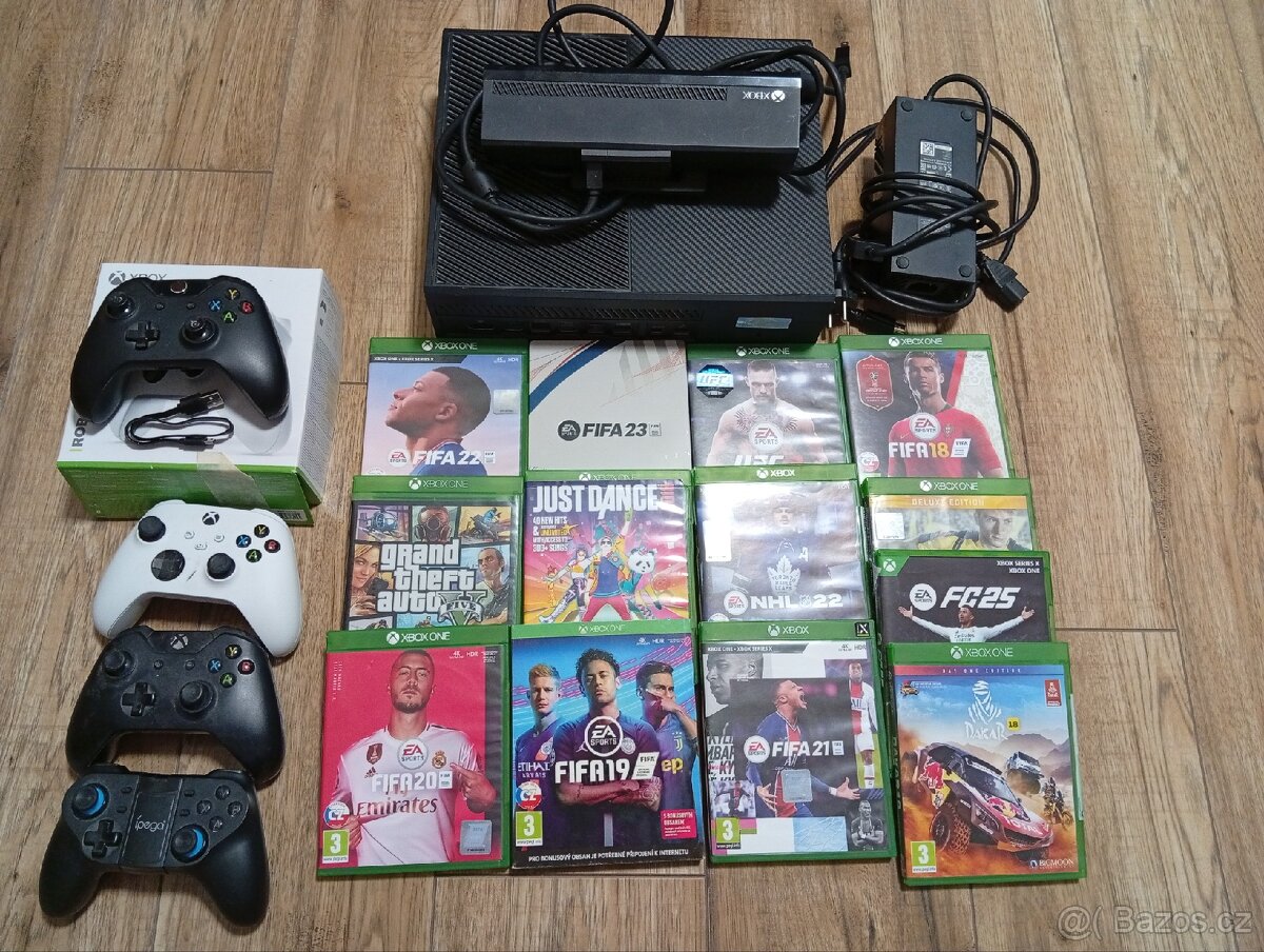 Prodej x box one+hry