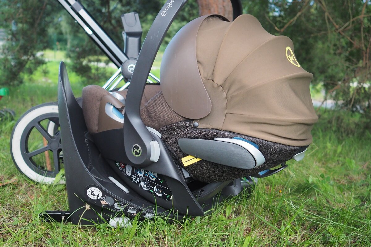 Cybex Platinum Cloud Z + podvozek Priam + otočná základna