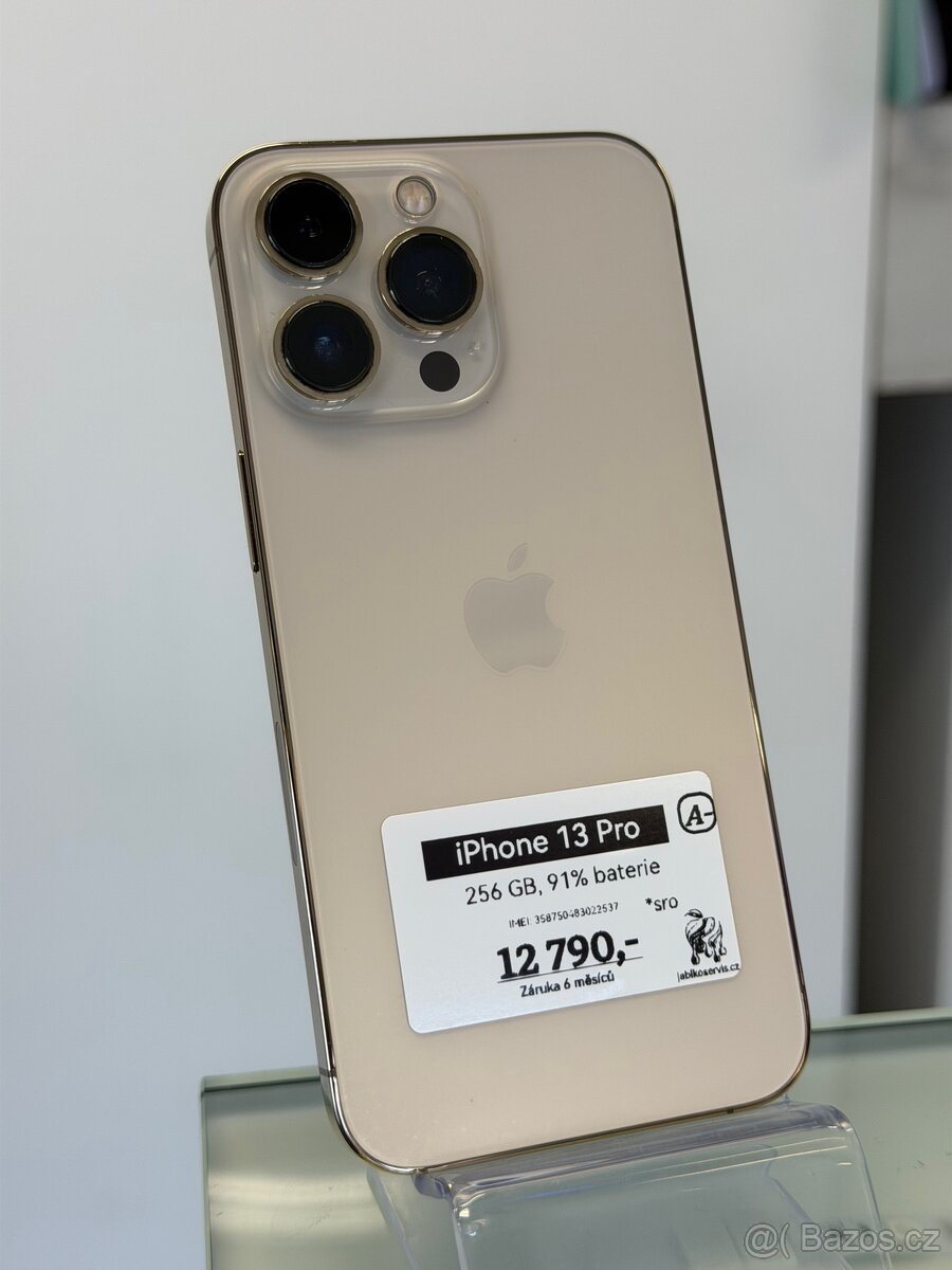 iPhone 13 Pro - 256GB - 91% BAT - 6M ZÁRUKA
