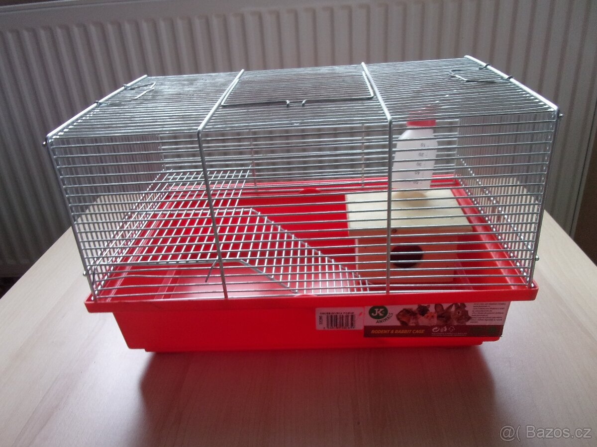 KLEC PRO CHOV MYŠÍ NEBO KŘEČKA - JAKO NOVÁ