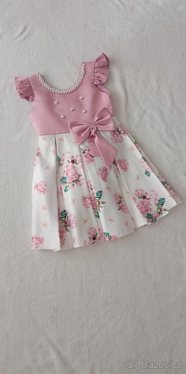 Dívčí společenské šaty, vel. 116