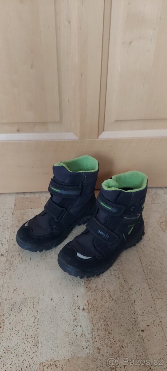 Zimní boty klučičí 33, Superfit