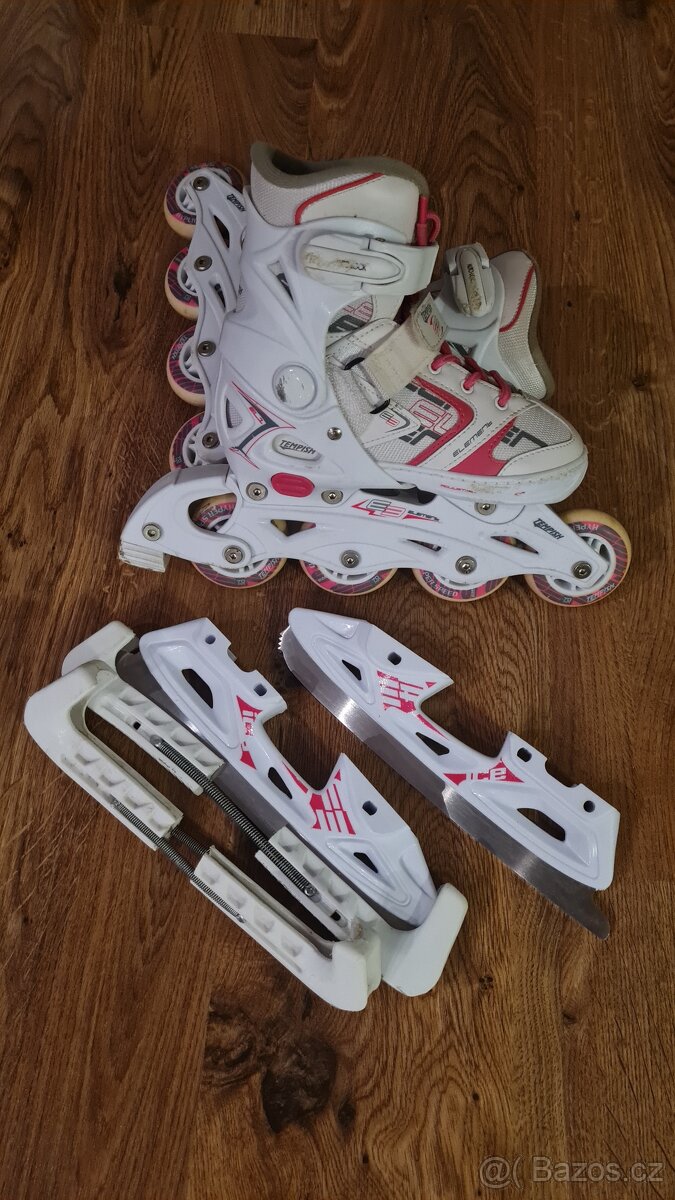Multifunkční brusle vel. 33-36
