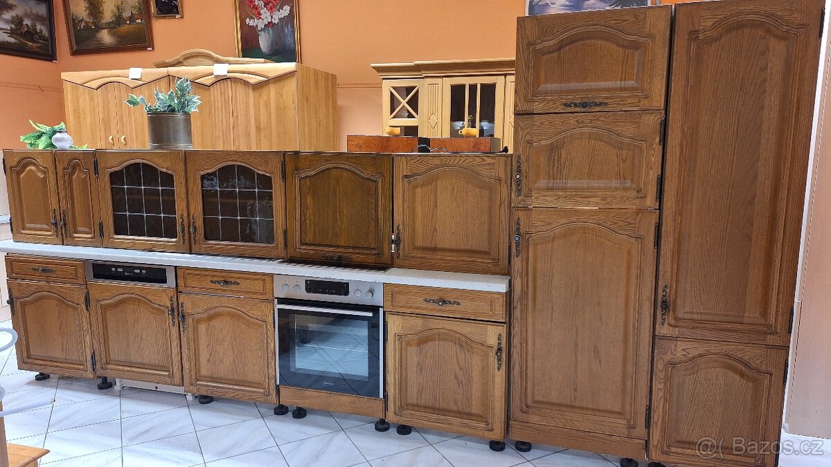 Rustikální kuchyňská linka