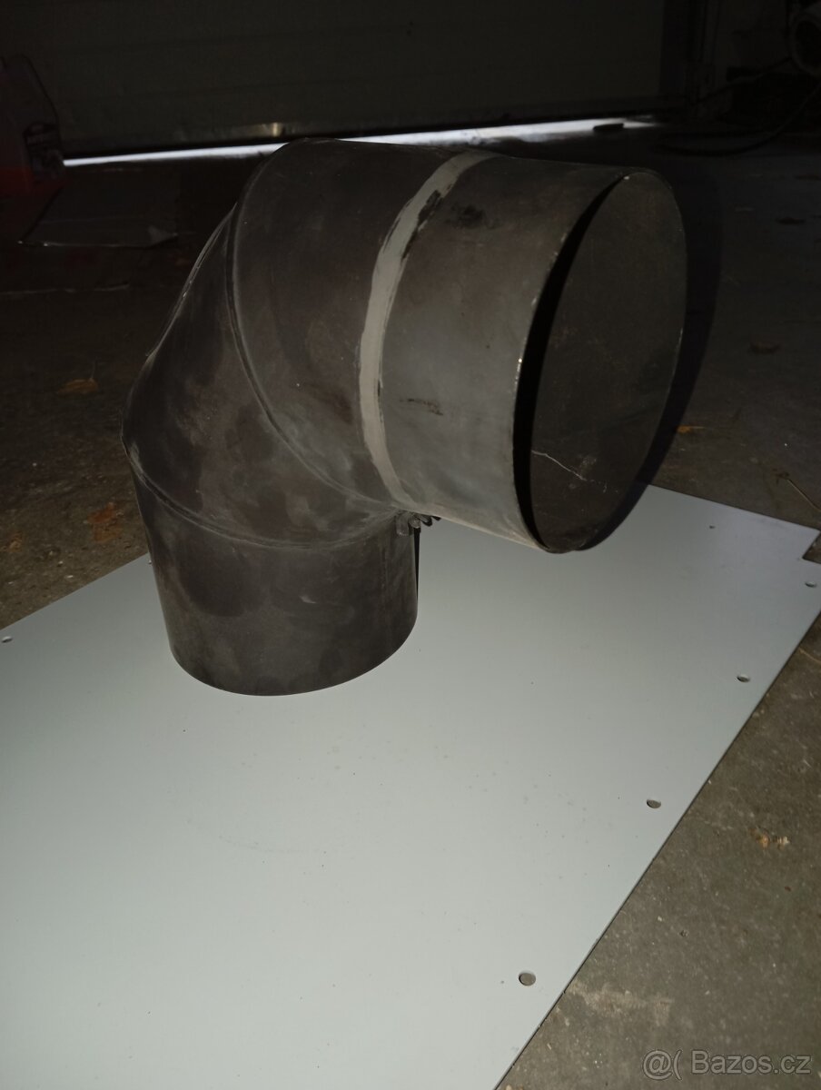 Koleno kouřovod 150