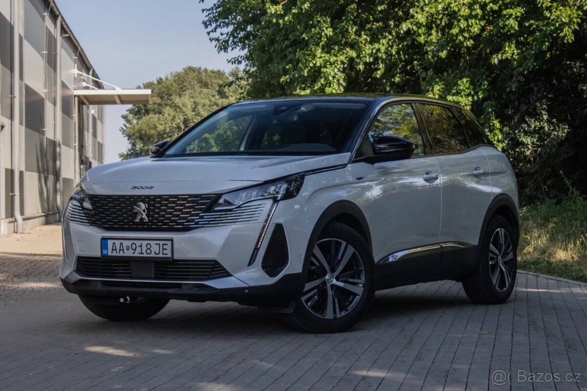 Peugeot 3008 1.2 PureTech GT / Nelak-Nehav / 360 kam / Carpl