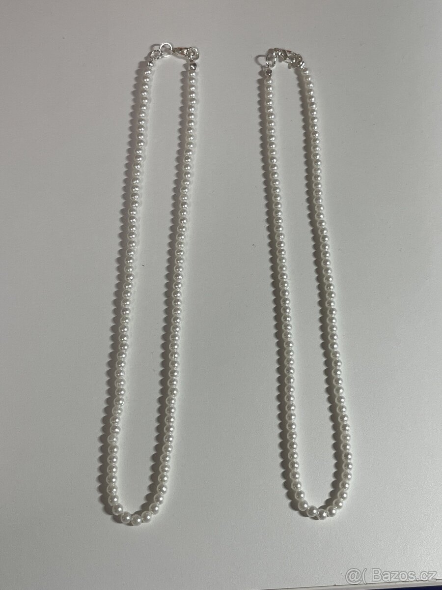 perlové náhrdelníky