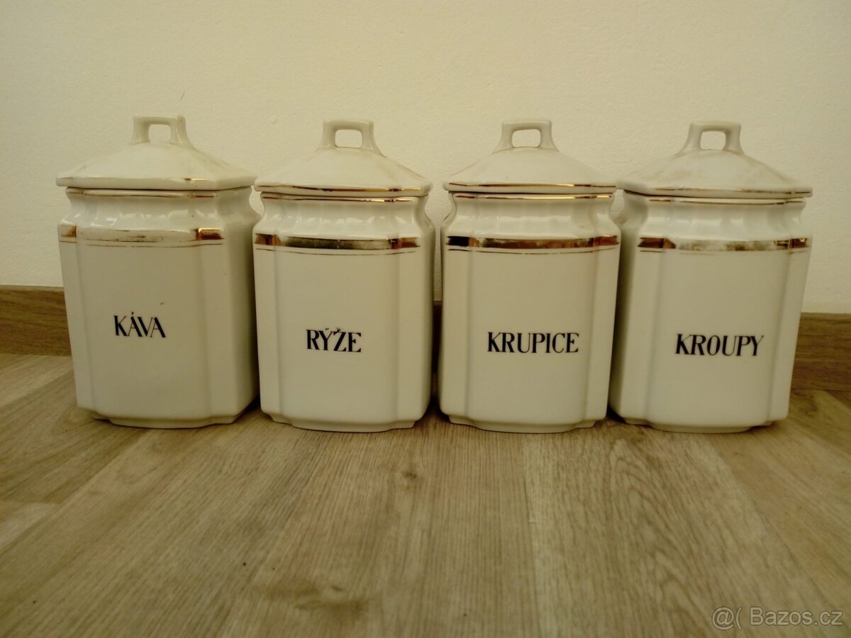 kuchyňské staré  dozy