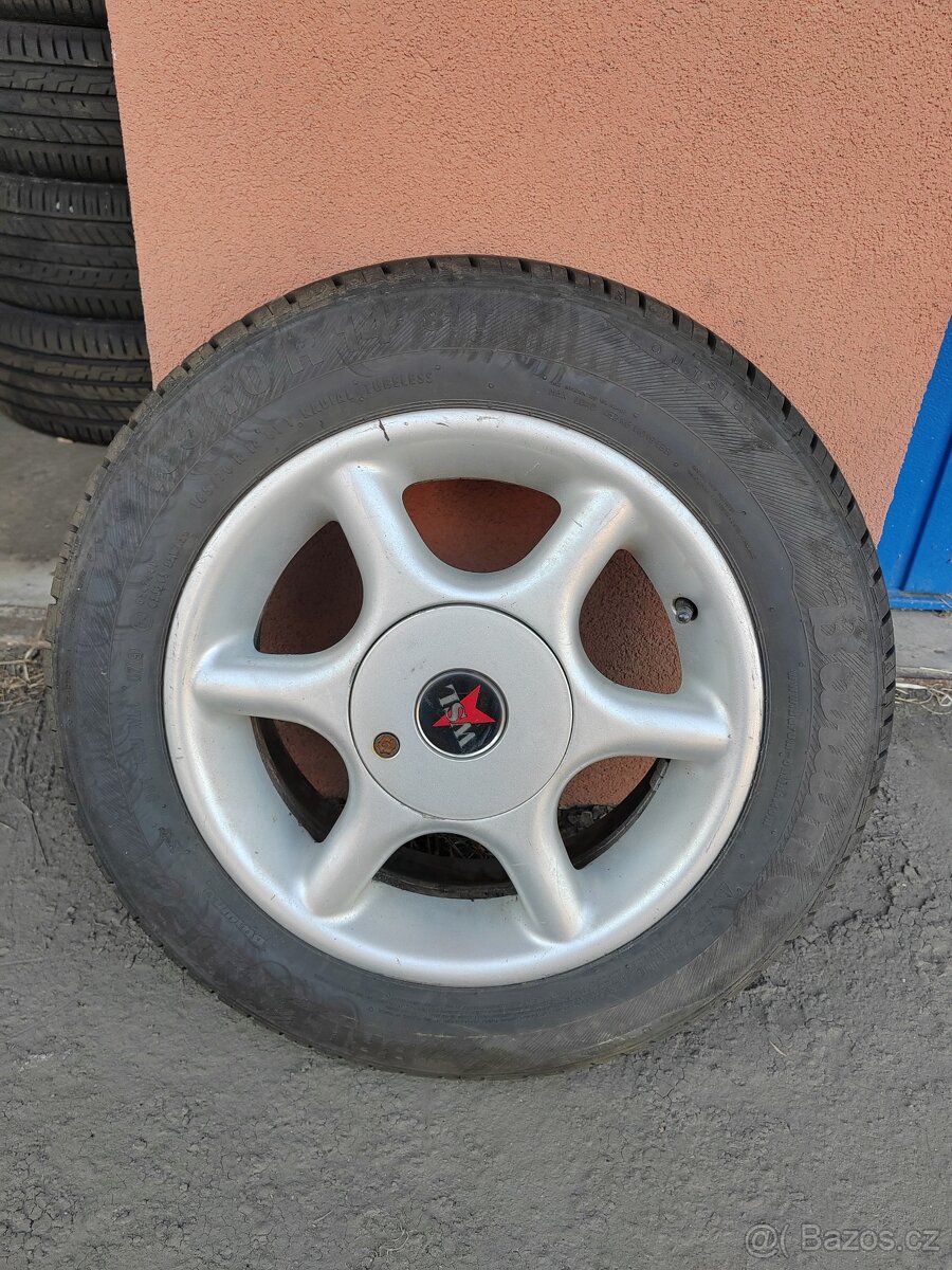 Prodám Alu kola + Letní pneu na citroen