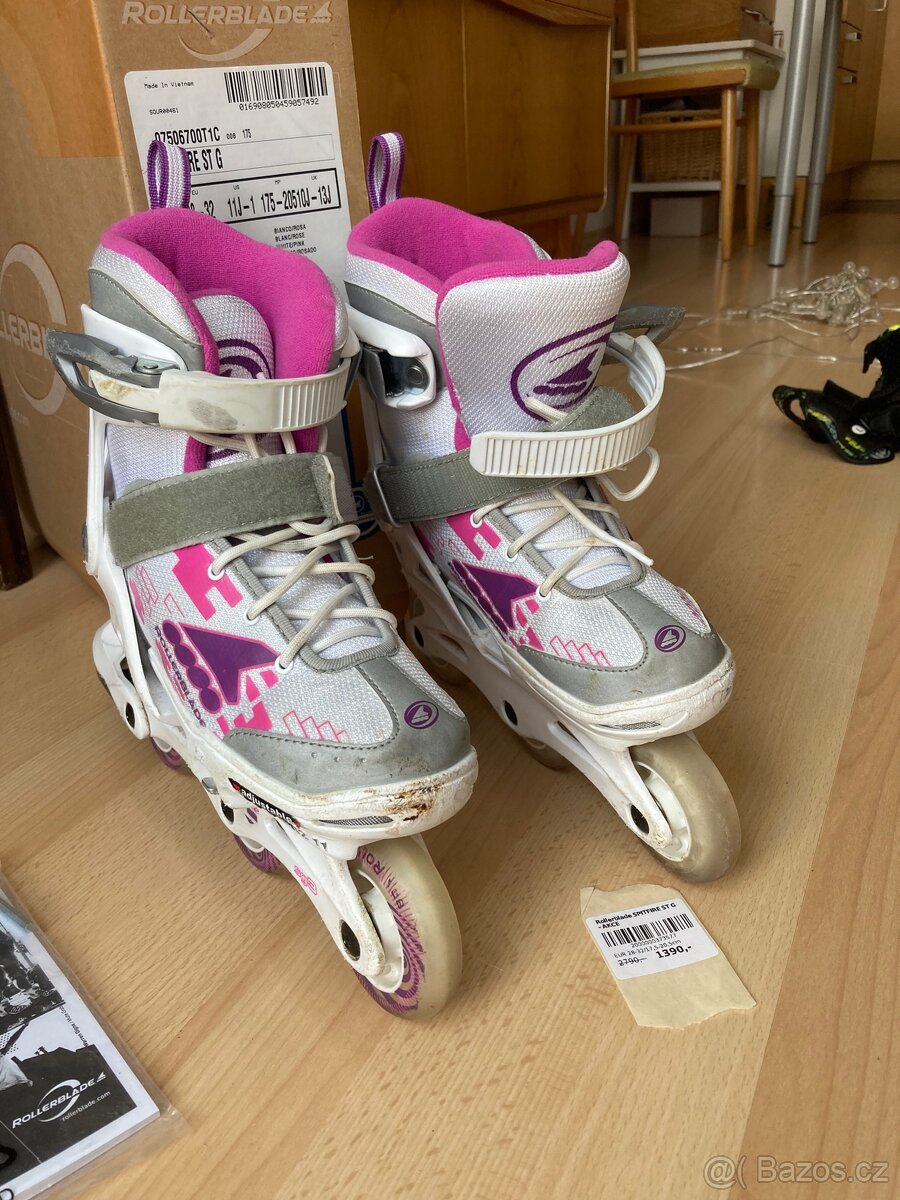 In-line dívčí brusle Rollerblade Spitfire
