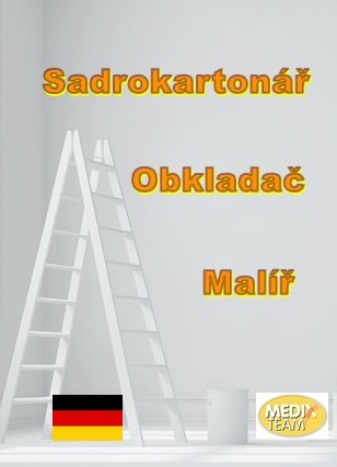 Německo – malíř, obkladač, sadrokartonář, fasádnik