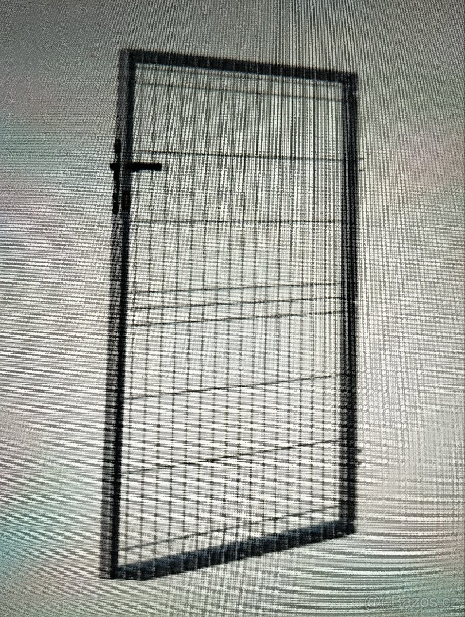 Prodám novou zahradní pozinkovanou branku v. 120 cm