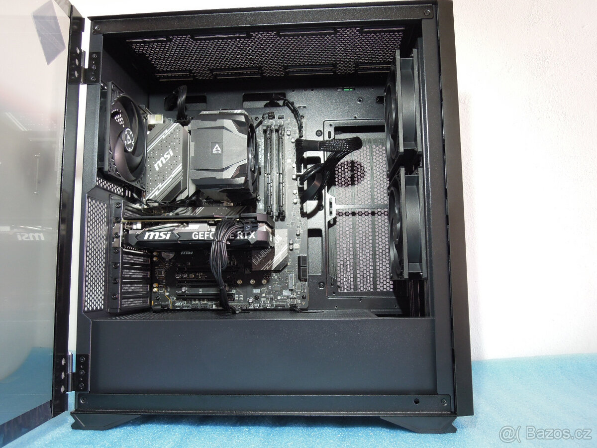 Nový Herní MSI Intel i5-14400 2TB SSD RTX 4060Ti 32GB