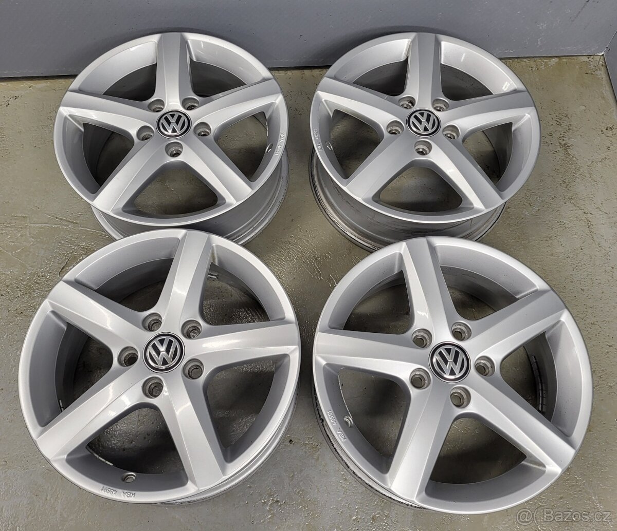 Originál 16" Volkswagen Aspen 5x112 Golf 7 7,5