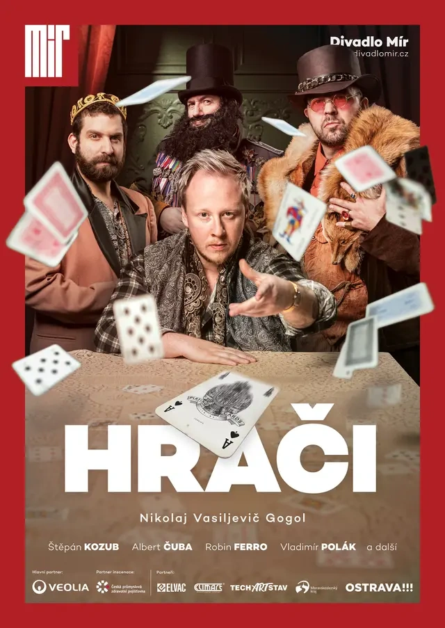 Divadlo Mír Hráči 11.5 neděle 2 nebo 4 lístky 3 řada