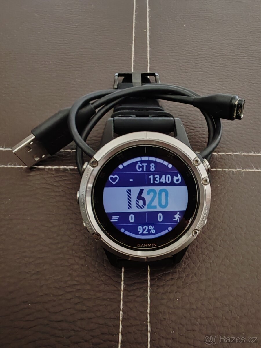 Hodinky Garmin Fénix 5 Plus Sapphire Titanium