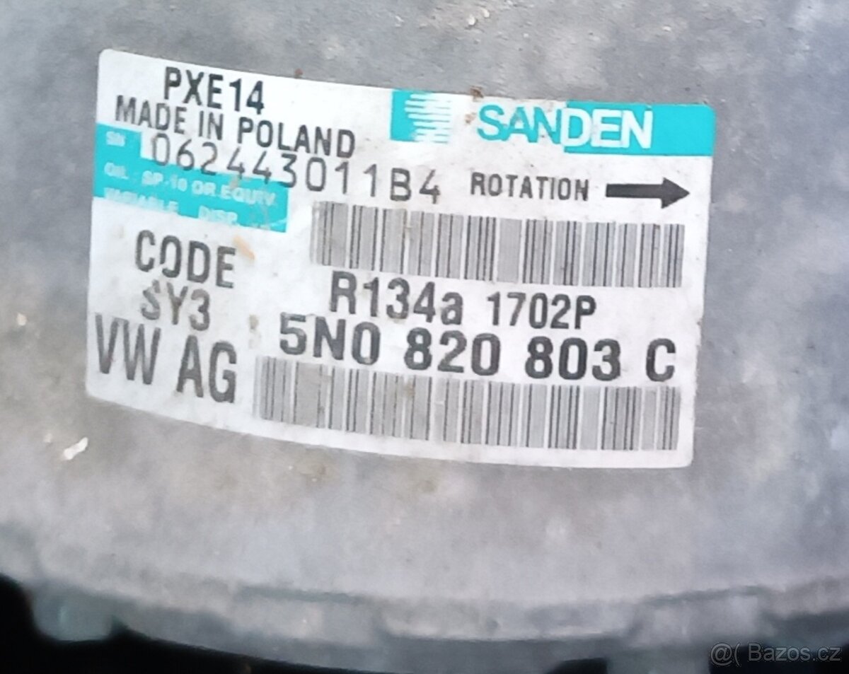 Kompresor klima Škoda Yeti 1,2 TSI