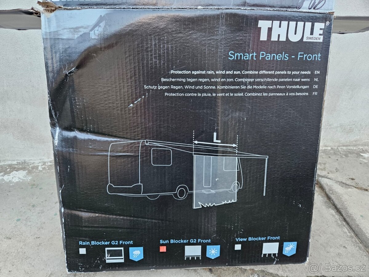 Přední clona Sun Blocker G2 - THULE - 3,8m