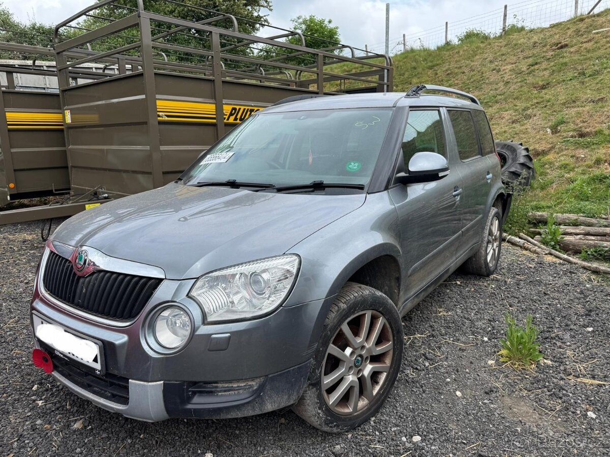 Veškeré náhradní díly Škoda Yeti 2.0 TDI Experience 2011