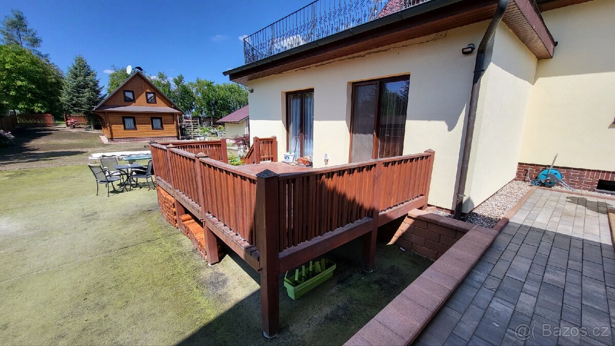 Dřevěná terasa dub,demontovaná.