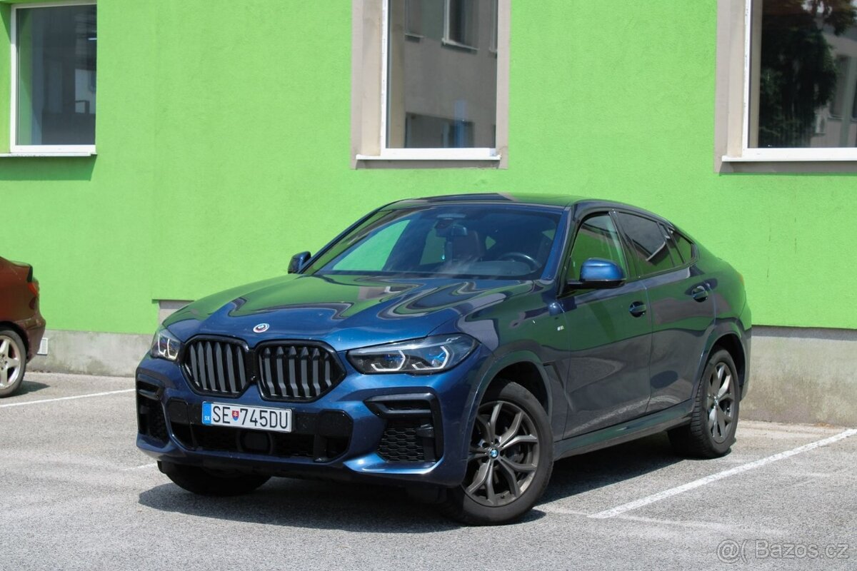 BMW X6 xDrive 30d mHEV A/T, M packet, SR, 210kW. odpočet DPH