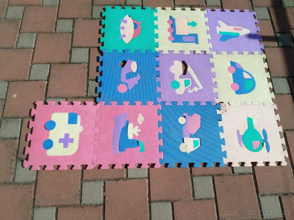 Pěnové puzzle ZDARMA