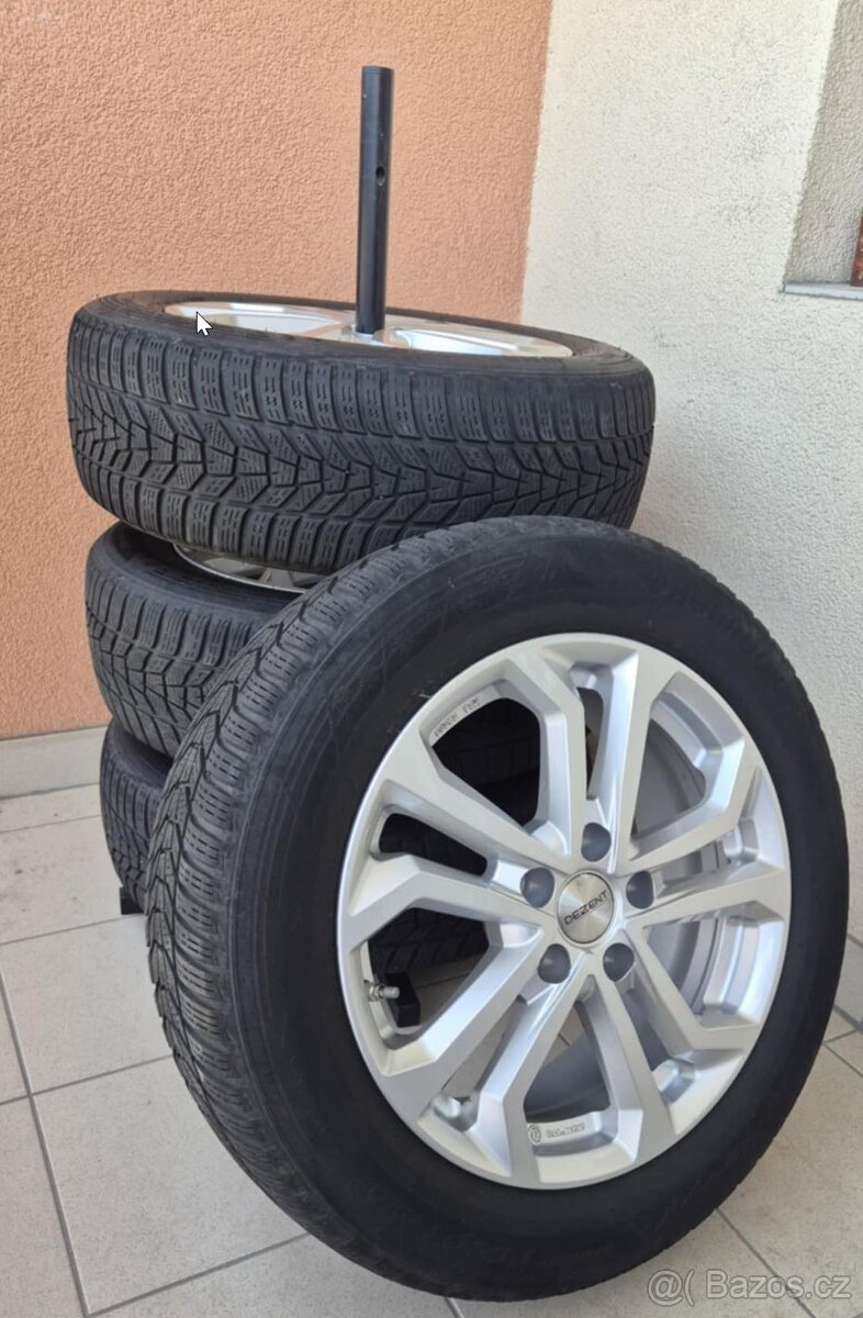 Sada hliníkových kol 17" vč. zimních gum