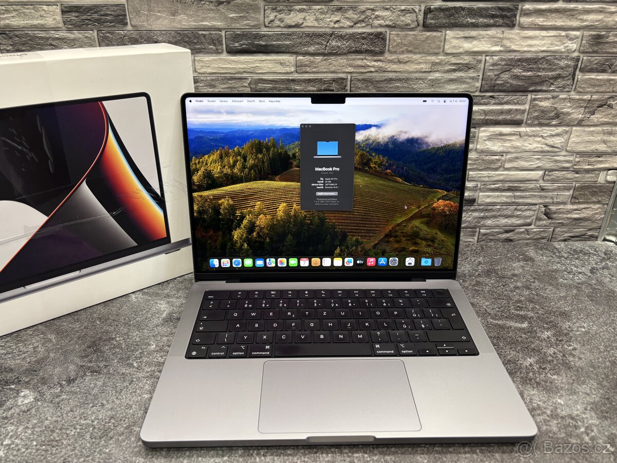CTO MacBook Pro 14” M1 Pro / 32GB / 500GB DPH