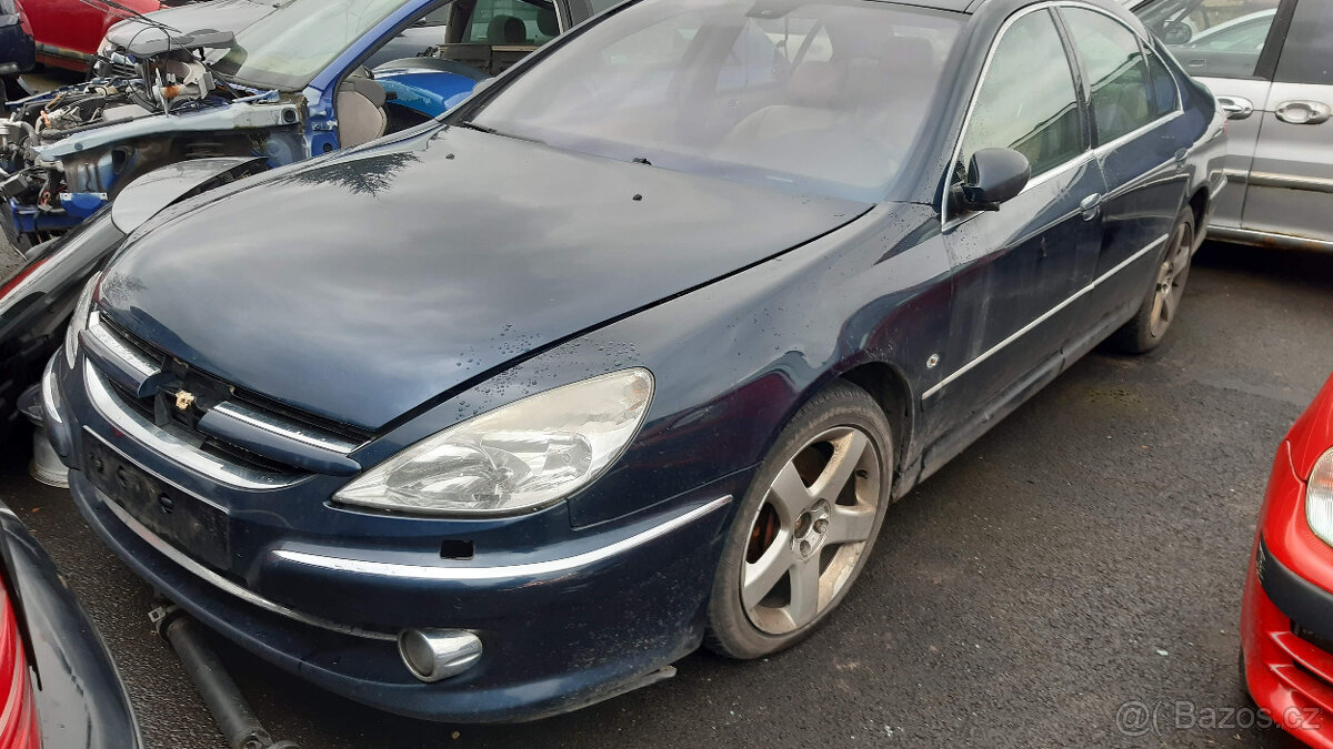 Peugeot 607 2,7HDI 2006 150kW UHZ, AUT, DILY z AUTA