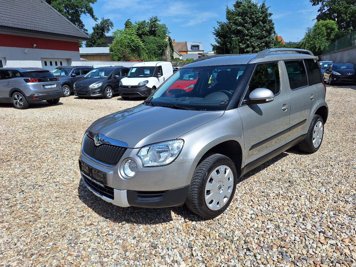 Škoda Yeti 1.2 TSi 77KW Naj:104.400KM 1xMaj.Servisní kniha