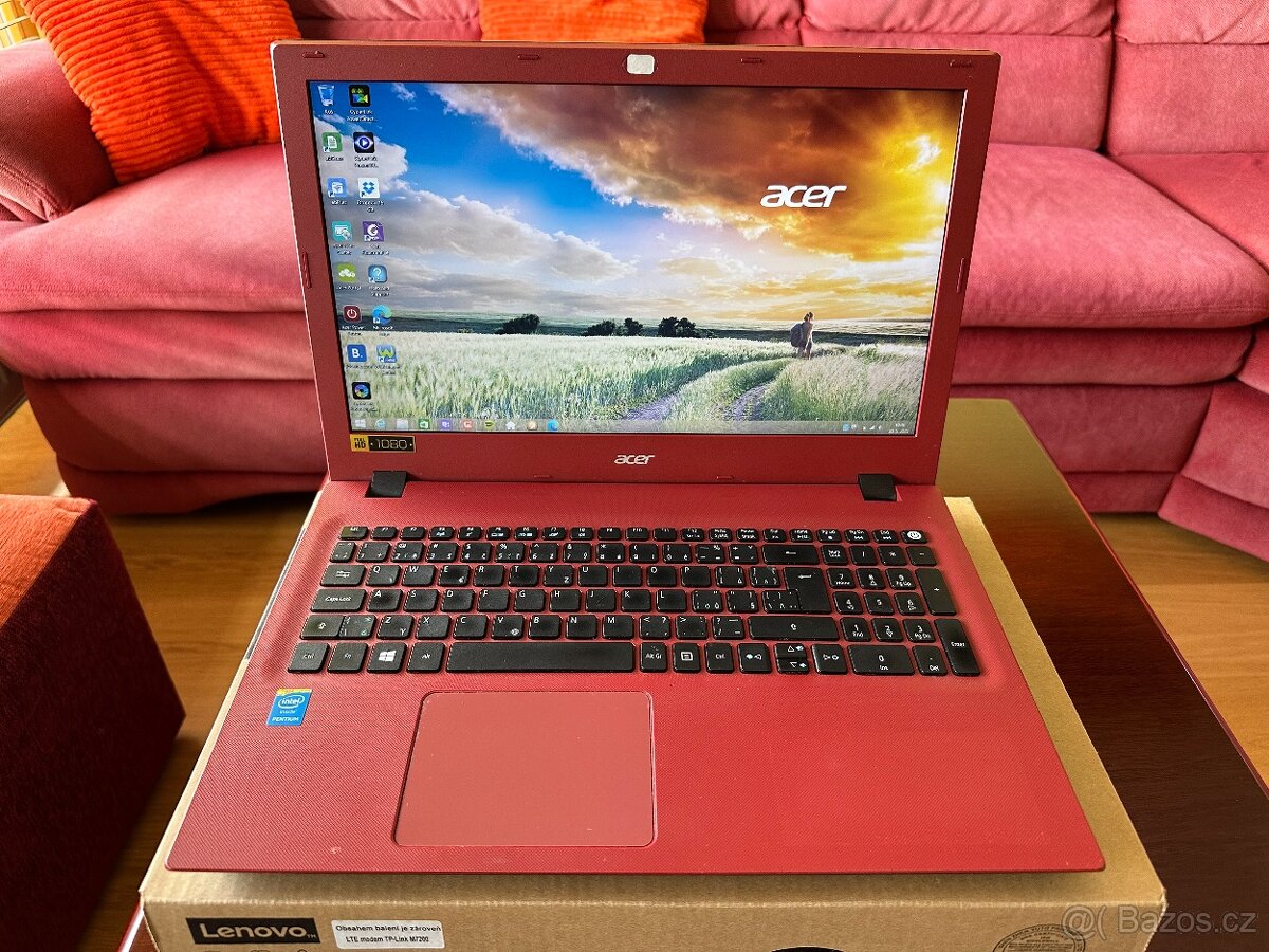 ACER Aspire E5-573, Intel Pentium 3825U, RAM 4GB, HDD 500GB