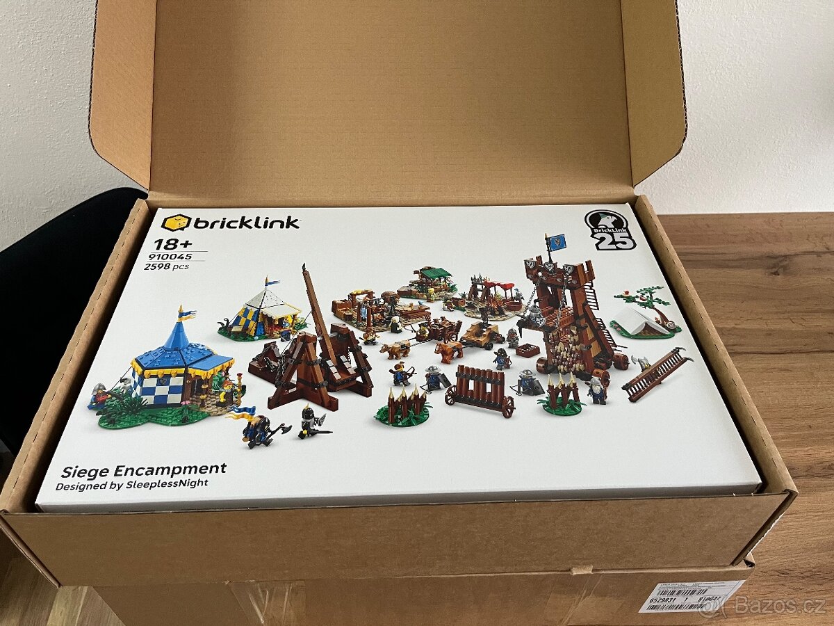 LEGO BrickLink 910045 - Obléhací tábor