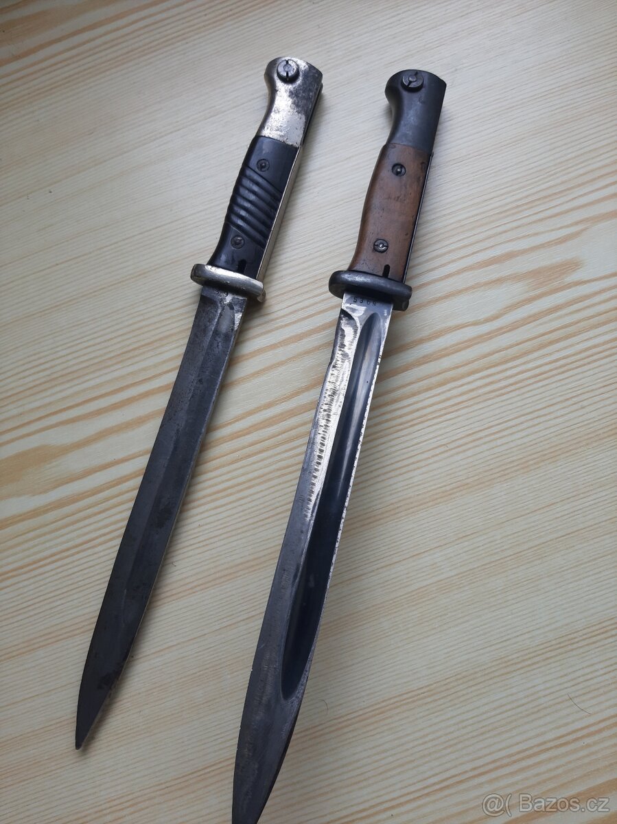 bajonety K98k, cena za oba