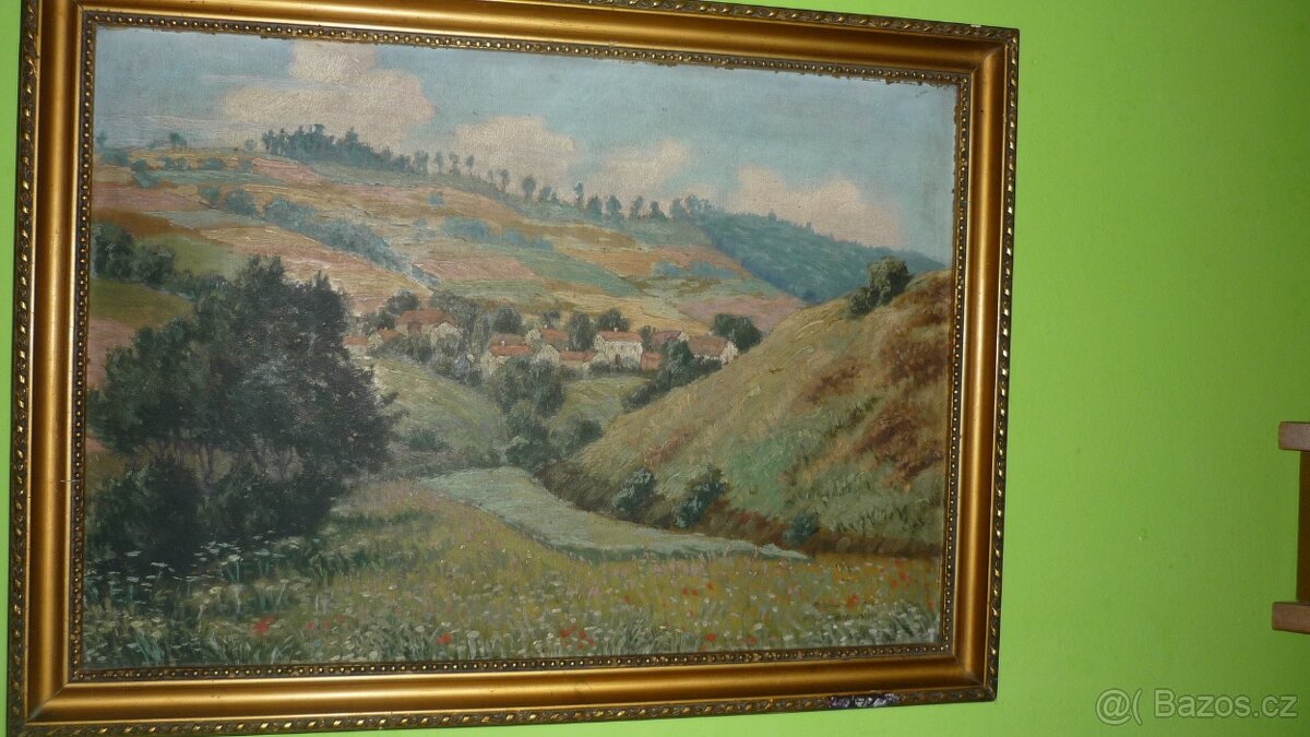 Pěkný obraz /Olej 1926