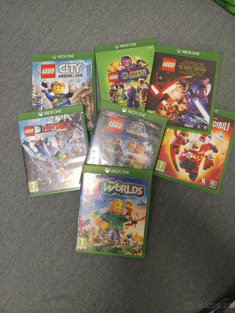 Kolekce her lego na Xbox one
