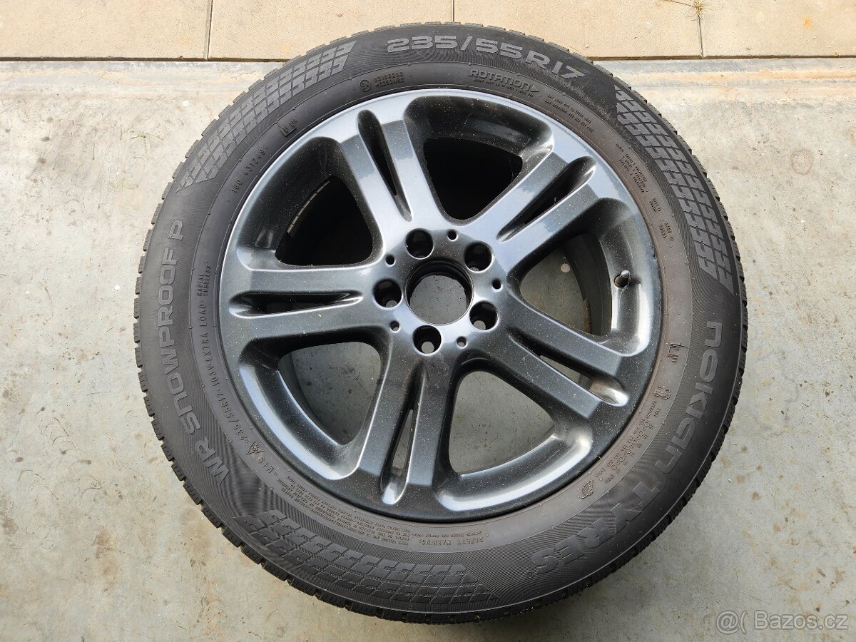 Sada originálních zimních kol Mercedes R17