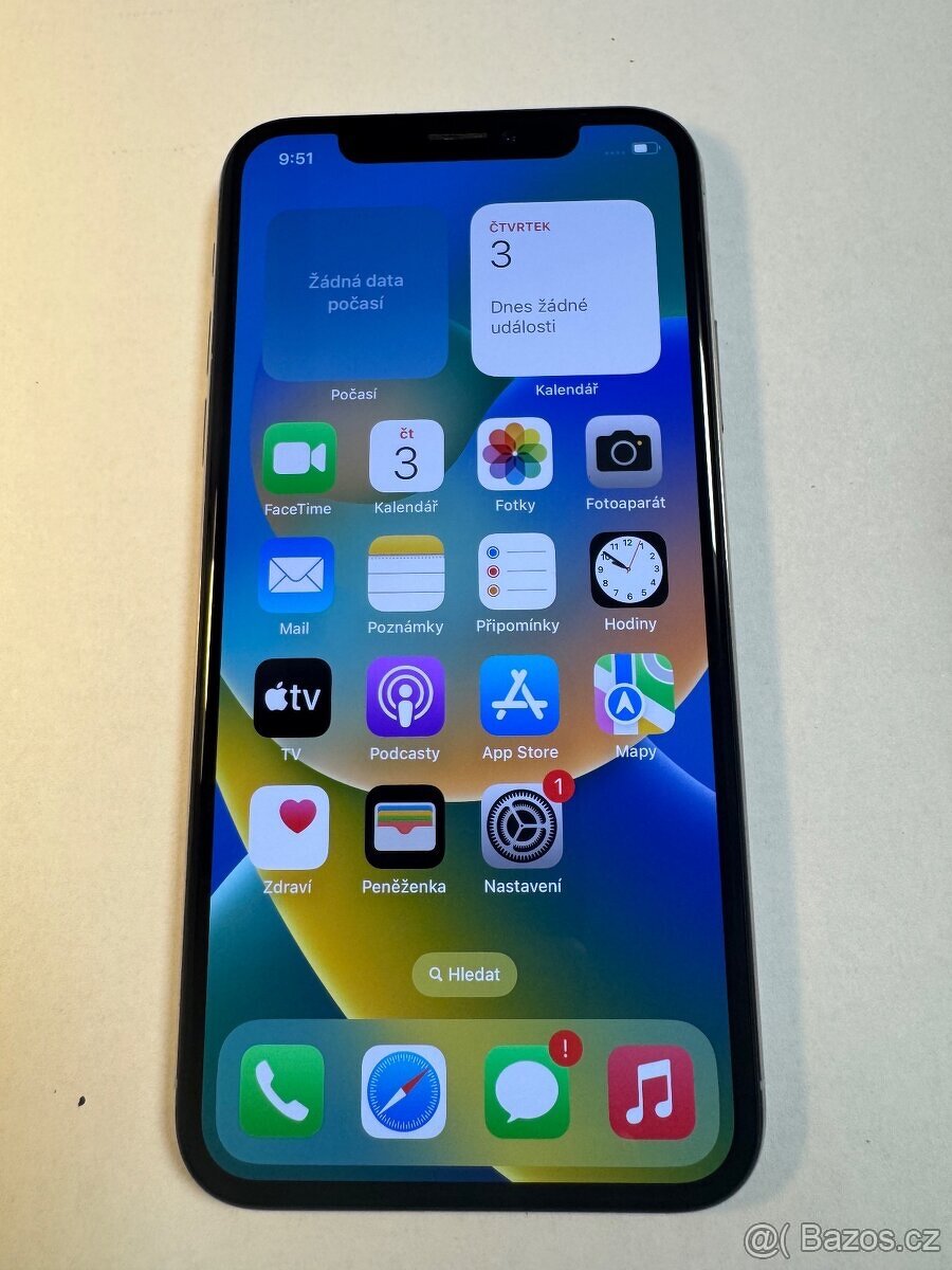Apple iPhone X 256gb kondice baterie 100% s kabelem Cena 34