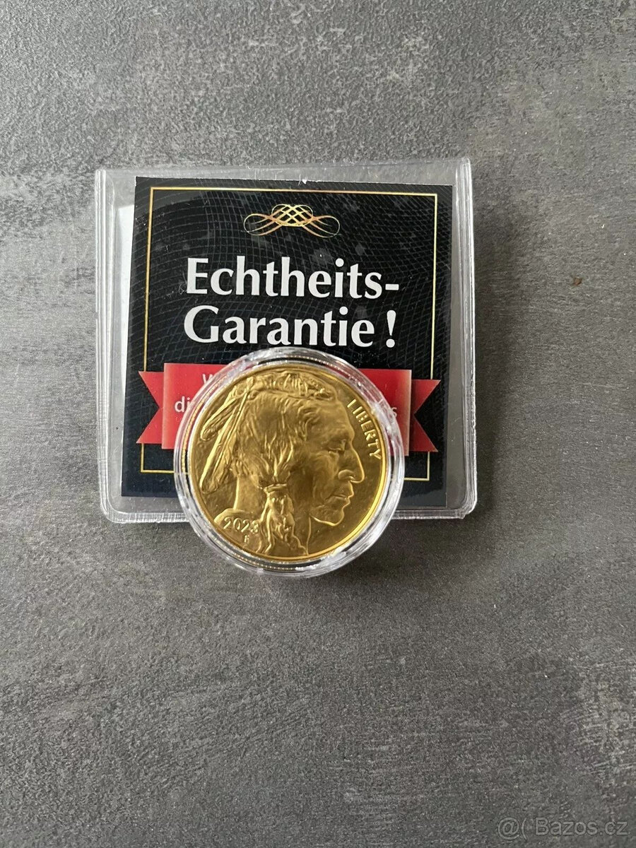 Zlatá mince American Gold Buffalo 2023 - USA - investiční mi