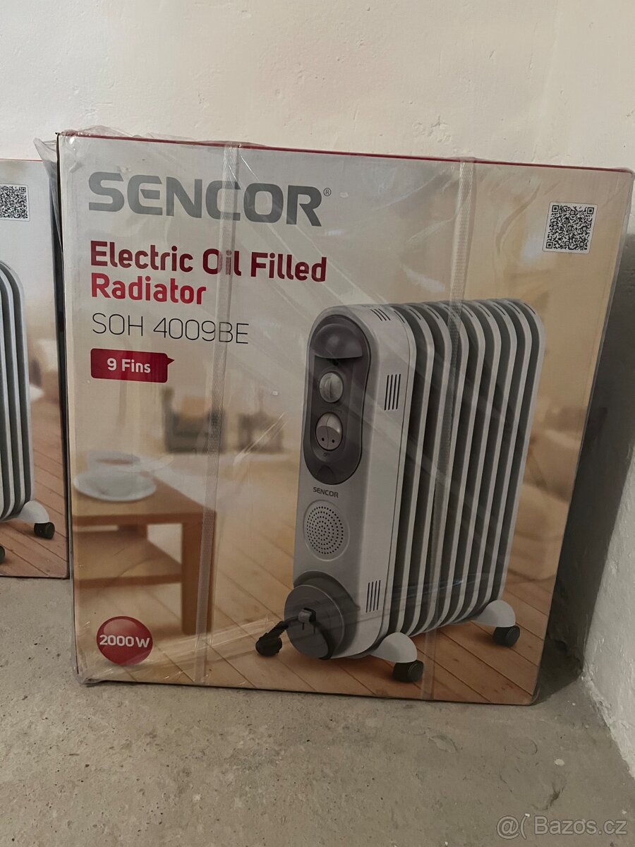 Radiator olejový Sencor SOH4009BE