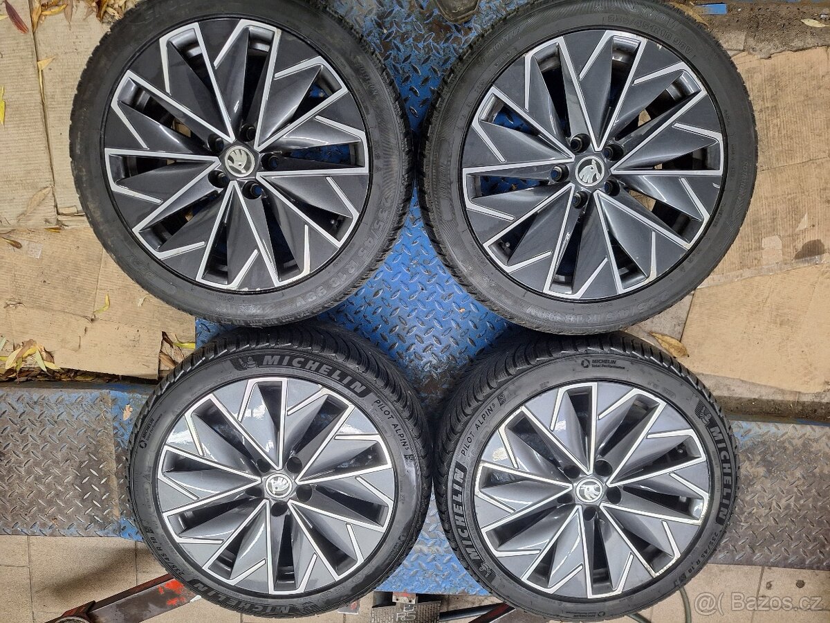 Prodám origo alu kola škoda superb III propus 5x112 r18 L&K