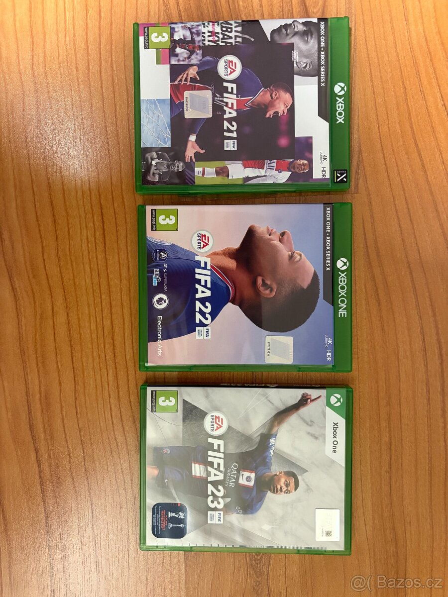 Hry na Xbox FIFA 21,22,23
