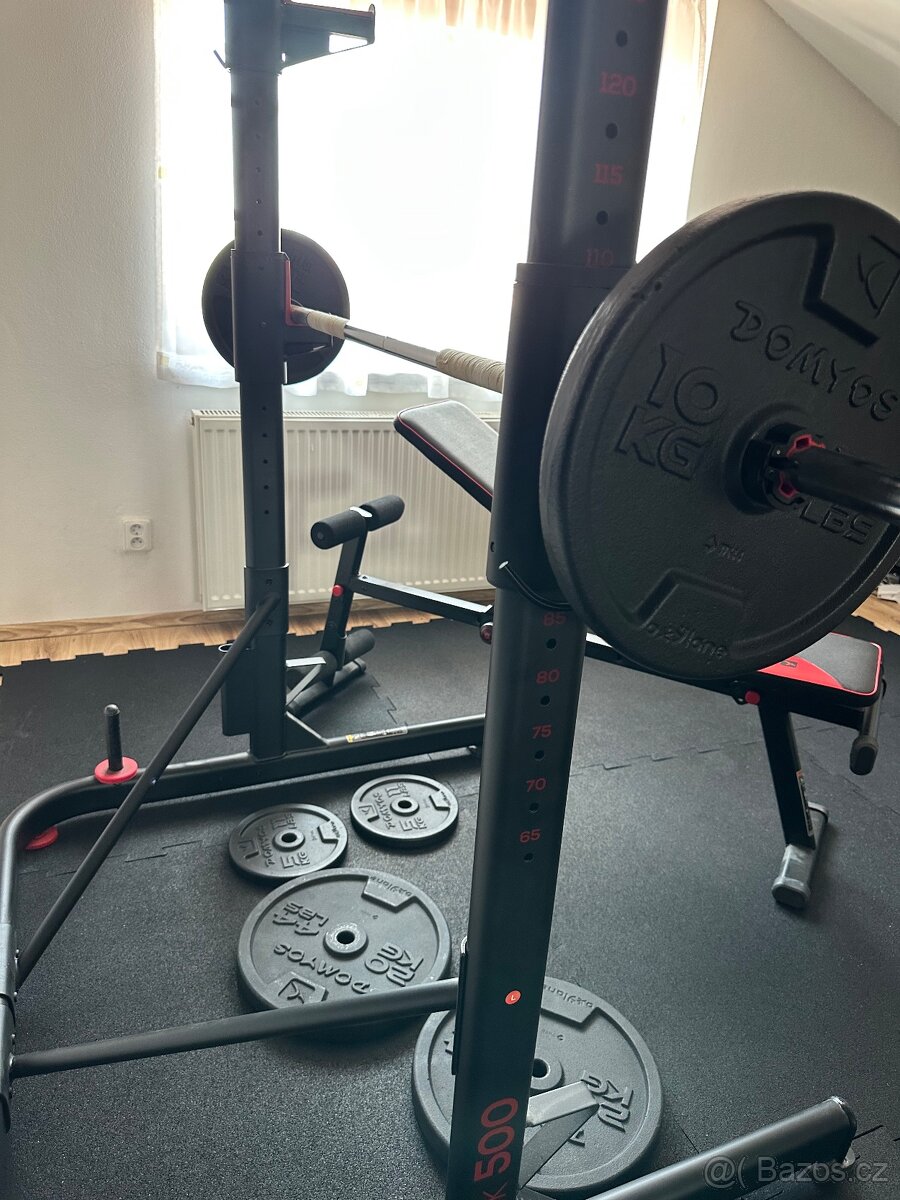 Posilovací věž Rack 500 + lavice a příslušenství