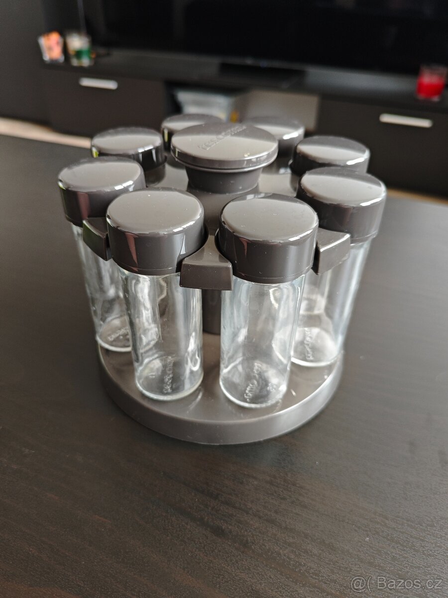 TESCOMA kořenky v otočném stojánku 8ks