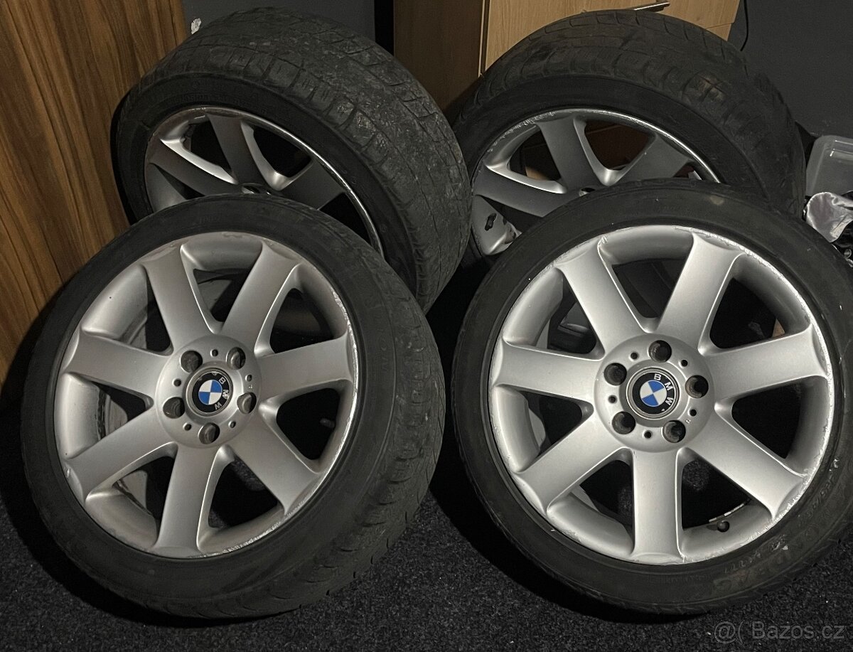 4x Alu disky 5x120 R17 BMW