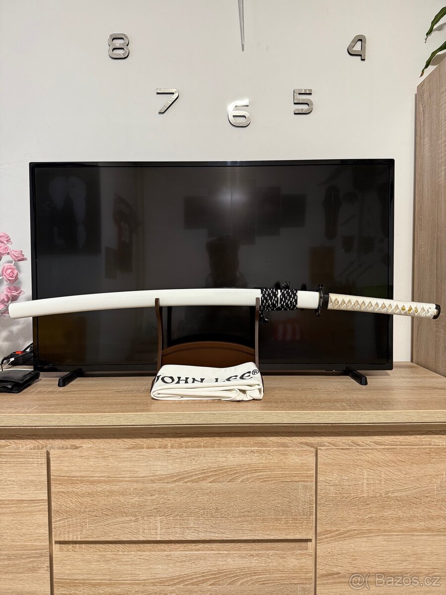 Katana a hůl s čepelí