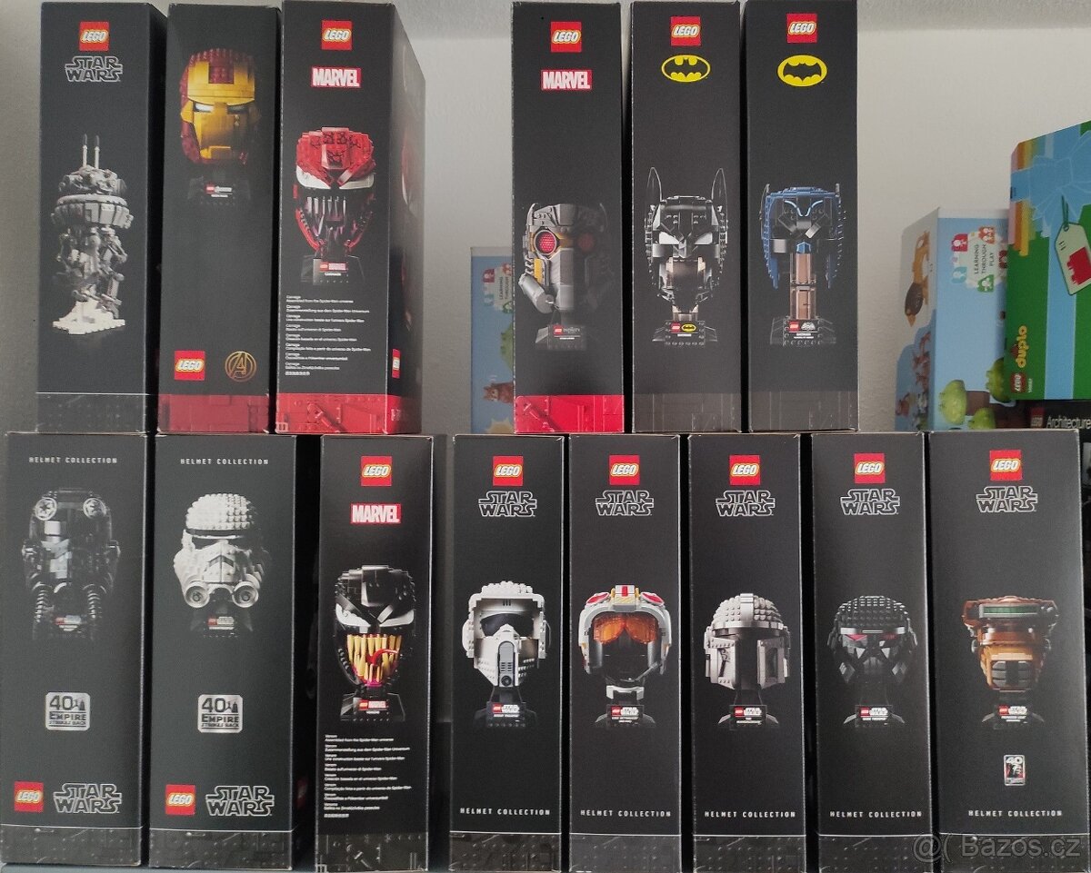 LEGO - sbírka helmy