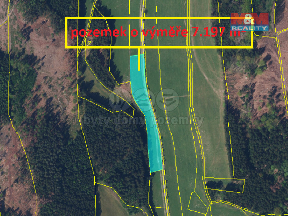 Prodej louky, 7197 m², Machov