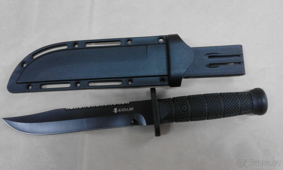 NŮŽ Kizlyar OUTDOOROVÝ BOJOVÝ + polymer pouzdro